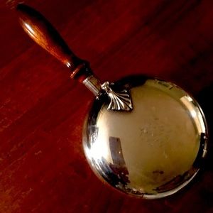 Antique Silver Silent Butler